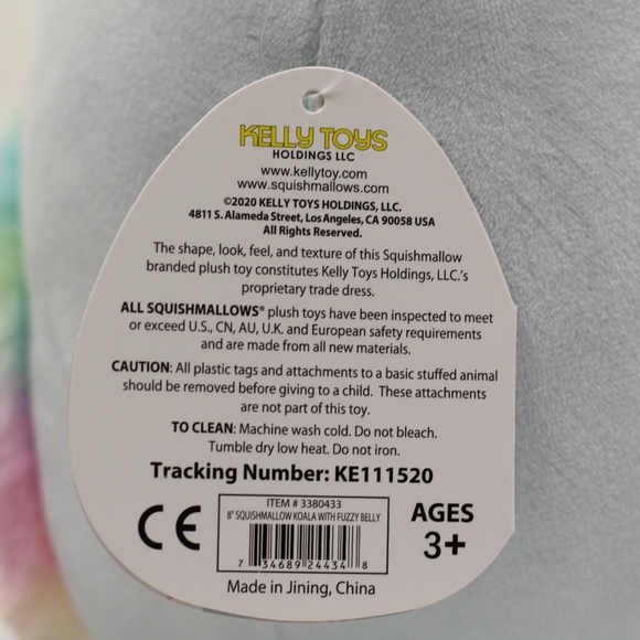 Squishmallows 8" Maura the Koala with Fuzzy Belly NWT - Picture 9 of 12